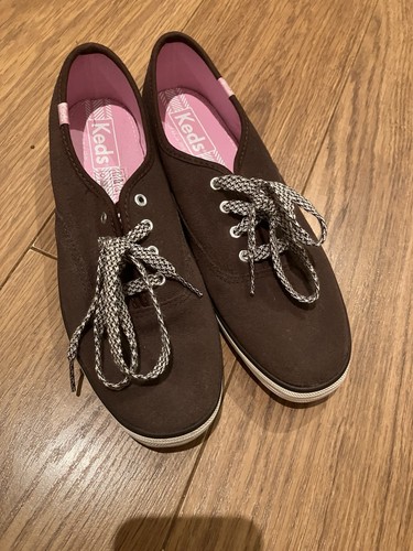Ladies brown keds canvas - ladies,
