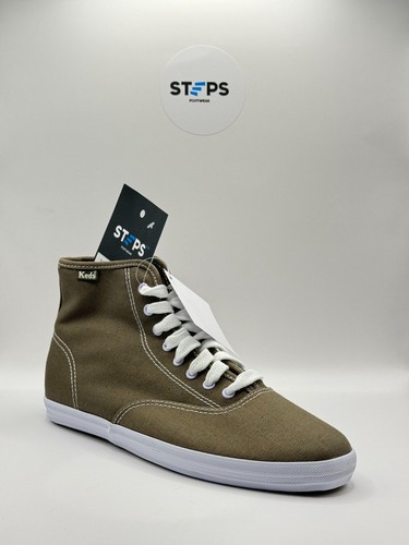 Keds high olive canvas - keds,