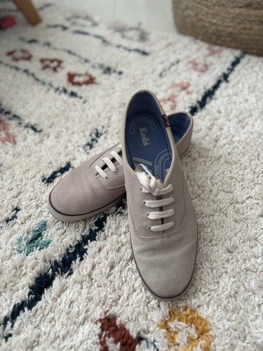 Keds real suede trainers grey - suede,