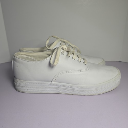 Ladies white size 2 keds - 4, 1/2
